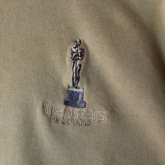 Rare Oscars 79th Academy Awards Sweatshirt Brown Green Medium Film Crew - Picture 4 of 8